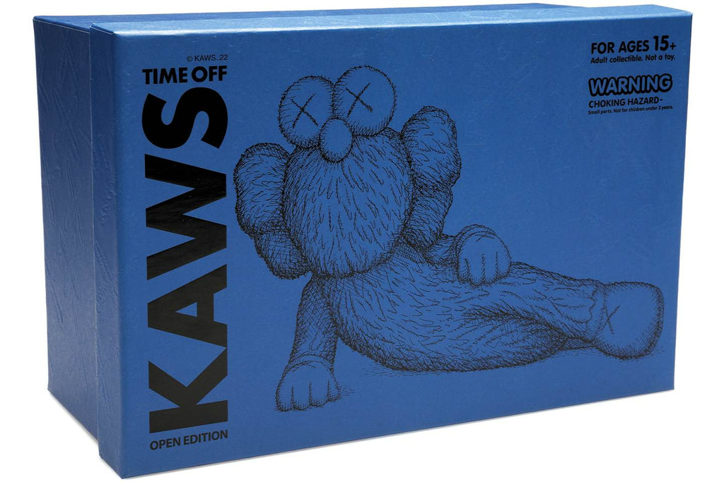 KAWS TIME OFF Vinyl Figure - Blue