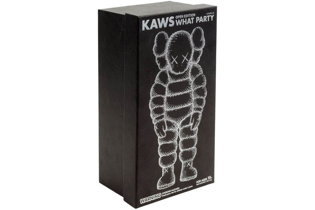 KAWS What Party Vinyl Figure - Black
