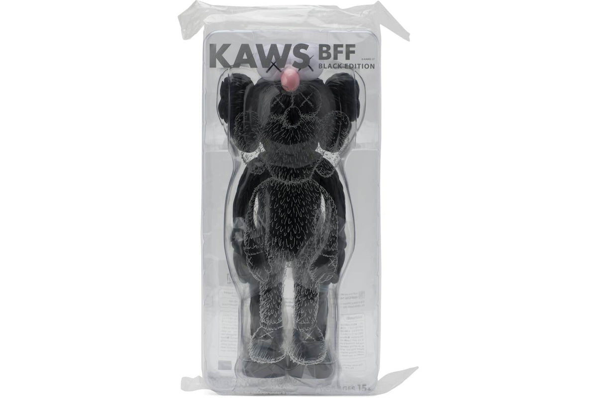 KAWS BFF Open Edition Vinyl Figure - Black