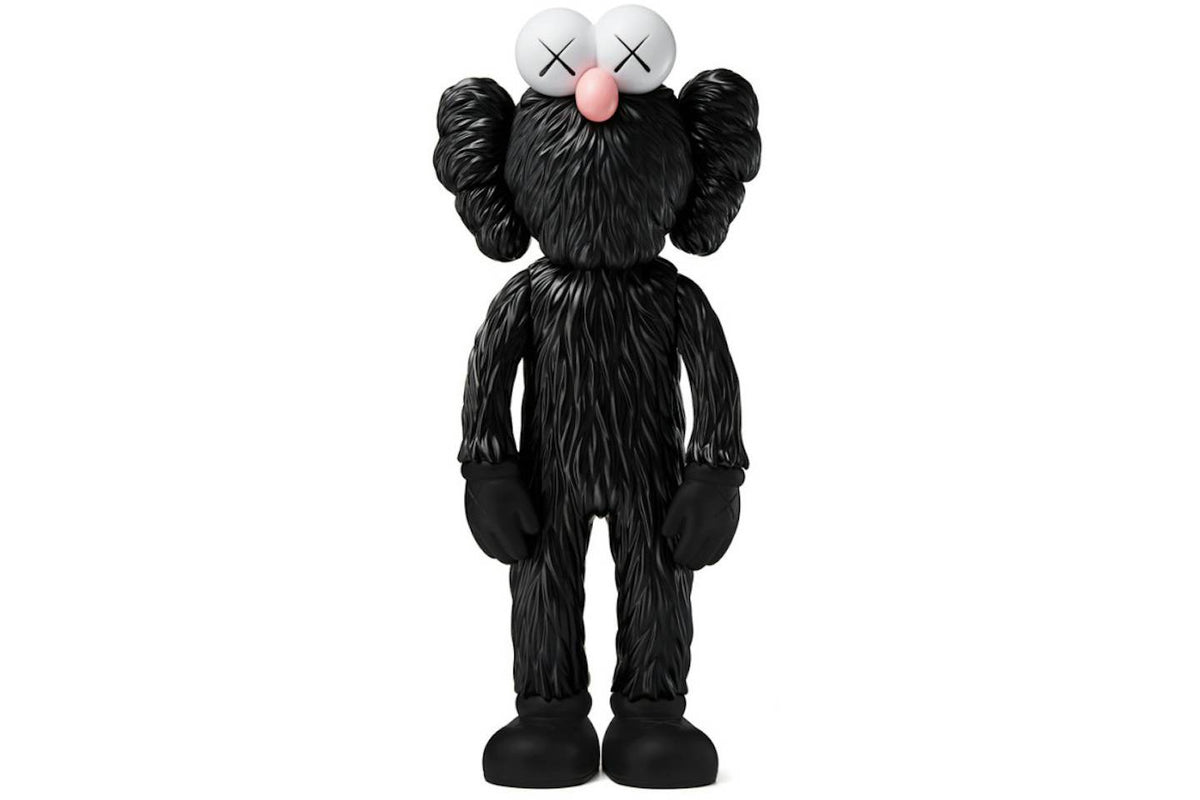 KAWS BFF Open Edition Vinyl Figure - Black