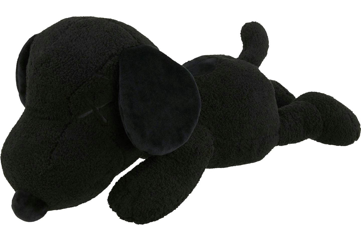 KAWS x Uniqlo x Peanuts Snoopy Medium Plush - Black